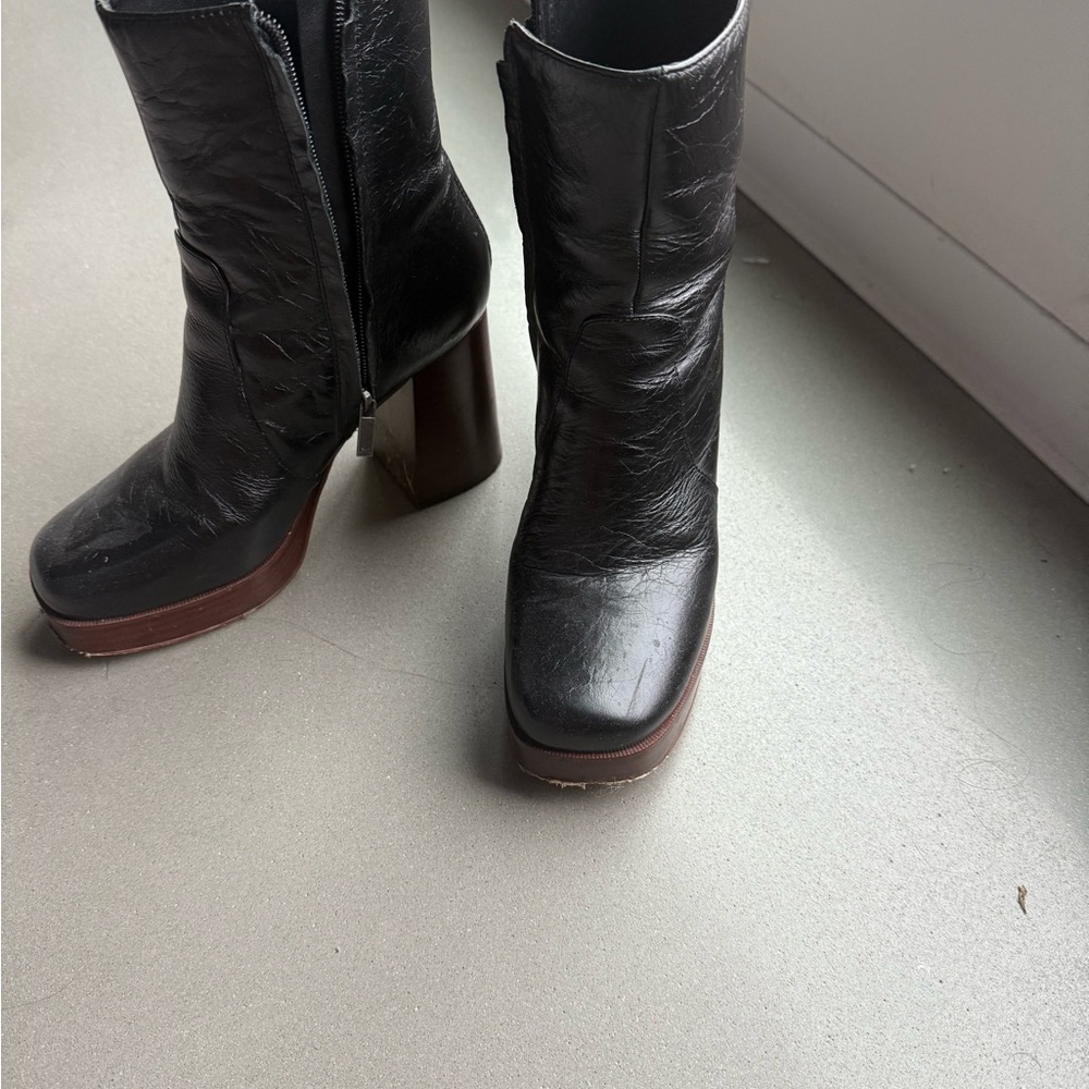 Marc Fisher platform boots